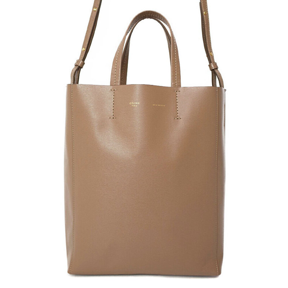 Celine Vertical Cabas tote Leather 2Way Bag